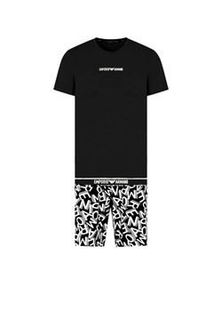 Emporio Armani Underwear Piżama EM000400 AF10794 FC143 Czarny Regular Fit ze sklepu MODIVO w kategorii Piżamy męskie - zdjęcie 181886453