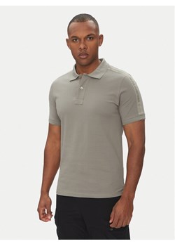 Parajumpers Polo Space 25SMPMPOXF06 Beżowy Regular Fit ze sklepu MODIVO w kategorii T-shirty męskie - zdjęcie 181886471