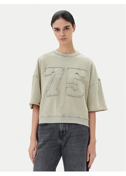 Noisy May Bluza Ciara 27034216 Beżowy Loose Fit ze sklepu MODIVO w kategorii Bluzy damskie - zdjęcie 181886523