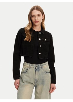 ONLY Kurtka jeansowa Woder 15256098 Czarny Regular Fit ze sklepu MODIVO w kategorii Kurtki damskie - zdjęcie 181886563