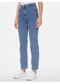 Calvin Klein Jeans Jeansy Ckj Dnm Kyro Quartzblue J20J222777 Niebieski Straight Fit - id: 0000303414696 - marki Calvin Klein - 181886661 Calvin Klein Jeans Jeansy Ckj Dnm Kyro Quartzblue J20J222777 Niebieski Straight Fit ze sklepu MODIVO w kategorii Jeansy damskie - zdjęcie 181886661