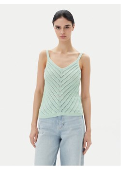 Vero Moda Top Peru 10326463 Zielony Regular Fit ze sklepu MODIVO w kategorii Bluzki damskie - zdjęcie 181886694