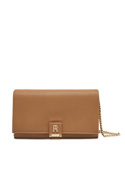 Tommy Hilfiger Torebka Th Her Flap W/Chain AW0AW17403 Beżowy ze sklepu MODIVO w kategorii Kopertówki - zdjęcie 181886763