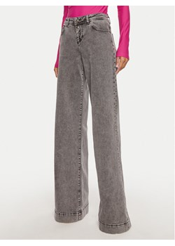 Versace Jeans Couture Jeansy 77HAB506 CDW27 Szary Wide Leg ze sklepu MODIVO w kategorii Jeansy damskie - zdjęcie 181886863