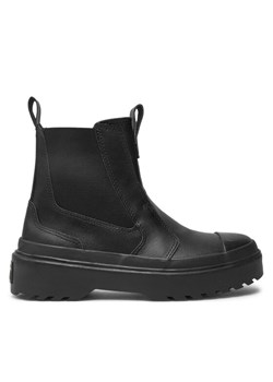 Converse Sztyblety Chuck Taylor All Star Lugged Leather Chelsea Boot A08453C Czarny ze sklepu MODIVO w kategorii Botki - zdjęcie 181886903