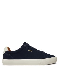 BOSS Sneakersy Aiden 50536521 Granatowy ze sklepu MODIVO w kategorii Trampki męskie - zdjęcie 181886933