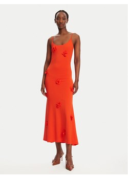BARDOT Sukienka wieczorowa Lanae Maxi Dres 59301DB Koralowy Regular Fit ze sklepu MODIVO w kategorii Sukienki - zdjęcie 181887101