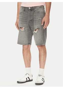 Jack&Jones Szorty jeansowe Alex 12274957 Szary Loose Fit ze sklepu MODIVO w kategorii Spodenki męskie - zdjęcie 181887182
