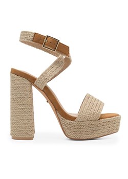 DeeZee Sandały KL-F20074-36 Beżowy ze sklepu MODIVO w kategorii Espadryle damskie - zdjęcie 181887190