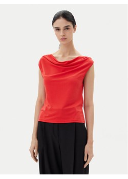 JDY Bluzka Ester 15351679 Czerwony Regular Fit ze sklepu MODIVO w kategorii Bluzki damskie - zdjęcie 181887404