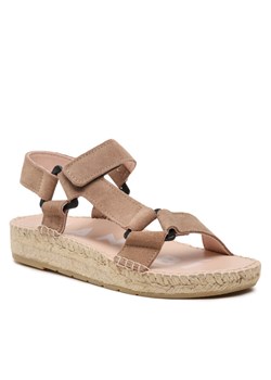 Manebi Espadryle Hiking Sandals W 1.9 JH Beżowy ze sklepu MODIVO w kategorii Espadryle damskie - zdjęcie 181887494