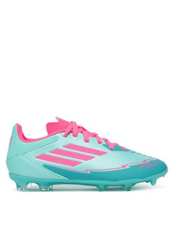 adidas Buty do piłki nożnej F50 League Messi Firm/Multi-Ground IH0931 Turkusowy ze sklepu MODIVO w kategorii Buty sportowe dziecięce - zdjęcie 181887503
