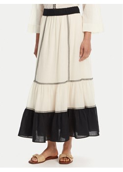 Devotion TWINS Spódnica trapezowa Erato 025.300G Écru Regular Fit ze sklepu MODIVO w kategorii Spódnice - zdjęcie 181887523