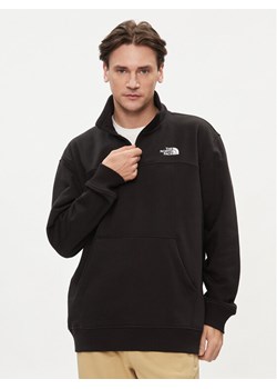 The North Face Bluza Essential NF0A87FC Czarny Relaxed Fit ze sklepu MODIVO w kategorii Bluzy męskie - zdjęcie 181887732
