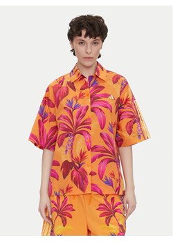 adidas Koszula FARM Premium JD6281 Pomarańczowy Loose Fit ze sklepu MODIVO w kategorii Koszule damskie - zdjęcie 181887743