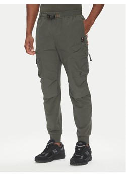 Parajumpers Joggery Osage 25SMPMPARE04 Zielony Regular Fit ze sklepu MODIVO w kategorii Spodnie męskie - zdjęcie 181887761