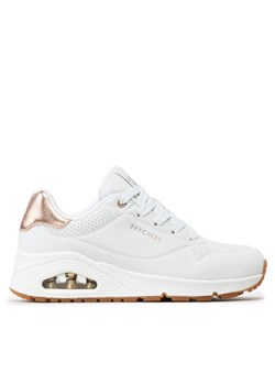 Skechers Sneakersy Uno 177094/WHT Biały ze sklepu MODIVO w kategorii Buty sportowe damskie - zdjęcie 181887791