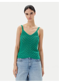 Vero Moda Top Peru 10326463 Zielony Regular Fit ze sklepu MODIVO w kategorii Bluzki damskie - zdjęcie 181887833