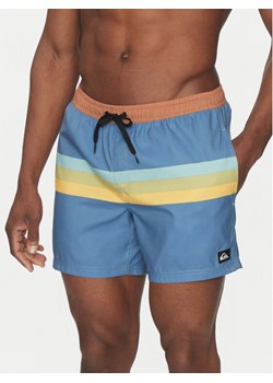 Quiksilver Szorty kąpielowe EQYJV04121 Niebieski Regular Fit ze sklepu MODIVO w kategorii Kąpielówki - zdjęcie 181887843