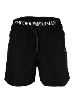 Emporio Armani Szorty kąpielowe EM000686 AF12329 MC117 Czarny Regular Fit ze sklepu MODIVO w kategorii Kąpielówki - zdjęcie 181887970
