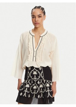 Devotion TWINS Bluzka Apology 025.002G Écru Loose Fit ze sklepu MODIVO w kategorii Bluzki damskie - zdjęcie 181887983