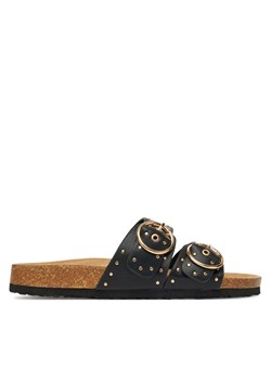 ONLY Shoes Klapki Onlmaxi-15 Pu Studs Buckle 15341190 Czarny ze sklepu MODIVO w kategorii Klapki damskie - zdjęcie 181888062