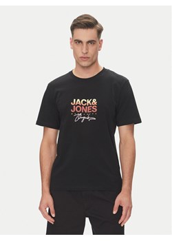 Jack&Jones T-Shirt Canggu 12281809 Czarny Regular Fit ze sklepu MODIVO w kategorii T-shirty męskie - zdjęcie 181888110