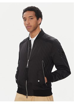 Moose Knuckles Kurtka bomber Courville M14MB003H Czarny Regular Fit ze sklepu MODIVO w kategorii Kurtki męskie - zdjęcie 181888231