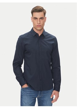 Mustang Koszula Canton 1016238 Granatowy Slim Fit ze sklepu MODIVO w kategorii Koszule męskie - zdjęcie 181888232