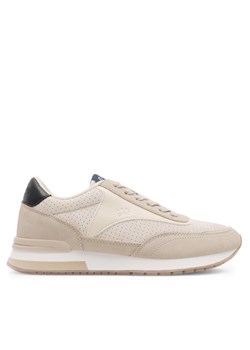 Gap Sneakersy GAF007F5SWSANDGP Beżowy ze sklepu MODIVO w kategorii Buty sportowe damskie - zdjęcie 181888244
