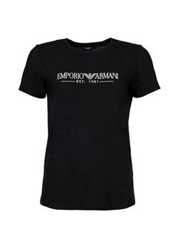 Emporio Armani Underwear T-Shirt EW000408 AF10881 UC001 Czarny Regular Fit ze sklepu MODIVO w kategorii Bluzki damskie - zdjęcie 181888313