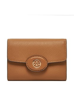 Tory Burch Mały Portfel Damski 165002 Brązowy - id: 0197865348009 - marki Tory Burch - 181888460 Tory Burch Mały Portfel Damski 165002 Brązowy ze sklepu MODIVO w kategorii Portfele damskie - zdjęcie 181888460