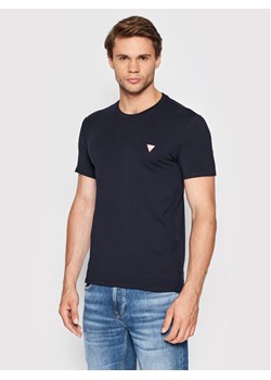 Guess T-Shirt M2YI24 J1311 Granatowy Super Slim Fit ze sklepu MODIVO w kategorii T-shirty męskie - zdjęcie 181888503