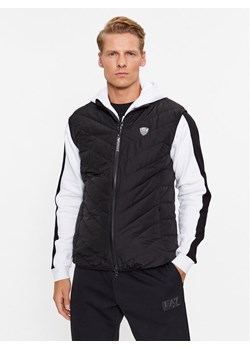 EA7 Emporio Armani Kamizelka 8NPQ02 PNE1Z 1200 Czarny Regular Fit ze sklepu MODIVO w kategorii Kamizelki męskie - zdjęcie 181888590