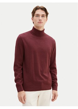 Tom Tailor Golf 1038202 Bordowy Regular Fit ze sklepu MODIVO w kategorii Swetry męskie - zdjęcie 181888623