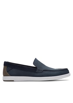 Clarks Lordsy Bratton Loafer 26172448 Granatowy ze sklepu MODIVO w kategorii Mokasyny męskie - zdjęcie 181888644