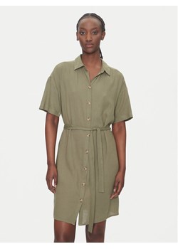 Vero Moda Sukienka koszulowa Thea 10333791 Zielony Loose Fit ze sklepu MODIVO w kategorii Sukienki - zdjęcie 181888664