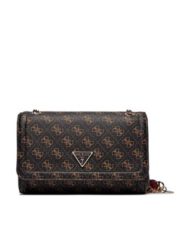 Guess Torebka Noelle (QL) HWQL78 79210 Brązowy ze sklepu MODIVO w kategorii Kopertówki - zdjęcie 181893194