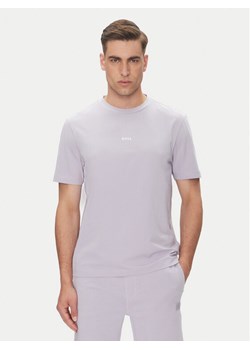BOSS T-Shirt Tchup 50473278 Fioletowy Relaxed Fit ze sklepu MODIVO w kategorii T-shirty męskie - zdjęcie 181893381