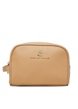 Beverly Hills Polo Club Kosmetyczka BHPC-U1-004-SS25 Beżowy ze sklepu MODIVO w kategorii Kosmetyczki - zdjęcie 181893643