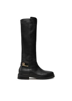 Tommy Hilfiger Oficerki FW0FW08335 Czarny ze sklepu MODIVO w kategorii Kozaki damskie - zdjęcie 181893830