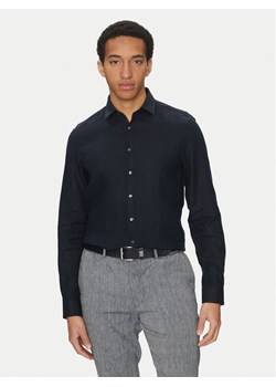 Calvin Klein Koszula K10K109286 Granatowy Slim Fit ze sklepu MODIVO w kategorii Koszule męskie - zdjęcie 181893883