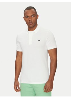 Lacoste Polo DH5522 Biały Regular Fit ze sklepu MODIVO w kategorii T-shirty męskie - zdjęcie 181893980