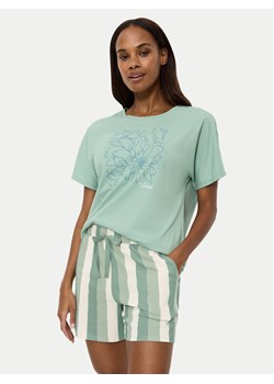 Triumph Szorty piżamowe Mix & Match 10218280 Zielony Relaxed Fit ze sklepu MODIVO w kategorii Piżamy damskie - zdjęcie 181894014