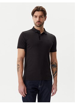 Calvin Klein Polo K10K114135 Czarny Regular Fit ze sklepu MODIVO w kategorii T-shirty męskie - zdjęcie 181894103