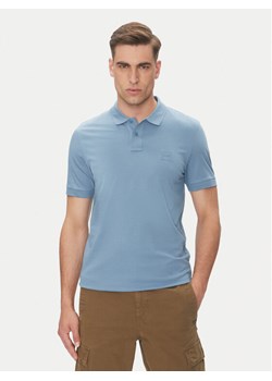 BOSS Polo Passenger 50507803 Niebieski Slim Fit ze sklepu MODIVO w kategorii T-shirty męskie - zdjęcie 181894244