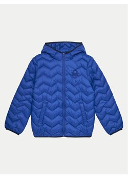 United Colors Of Benetton Kurtka przejściowa 2TWDCN04V Niebieski Regular Fit ze sklepu MODIVO w kategorii Kurtki chłopięce - zdjęcie 181894432