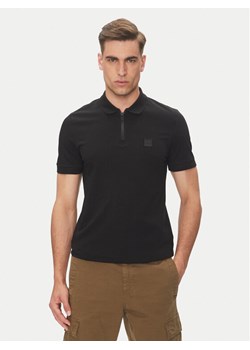 BOSS Polo Passerzip 50537507 Czarny Slim Fit ze sklepu MODIVO w kategorii T-shirty męskie - zdjęcie 181894562