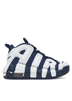 Sneakersy Nike Air More Uptempo (PS) FV5372 100 Granatowy ze sklepu eobuwie.pl w kategorii Buty sportowe dziecięce - zdjęcie 181897004