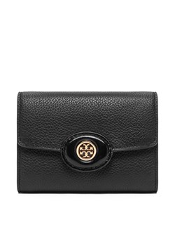 Mały Portfel Damski Tory Burch 165002 Czarny ze sklepu eobuwie.pl w kategorii Portfele damskie - zdjęcie 181897102